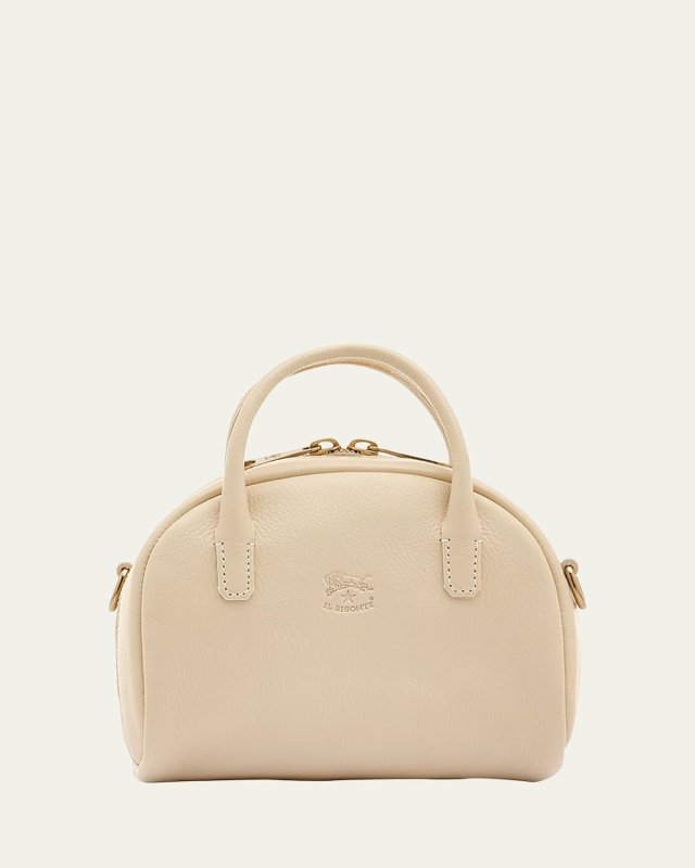 Quercia Zip Leather Top-Handle bag